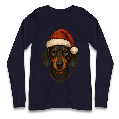 Dachshund Christmas Longsleeve T Shirt