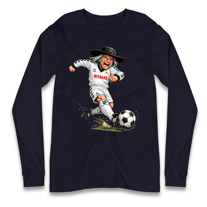 Classic Darlington Football Longsleeve T Shirt