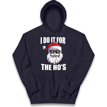 Ho Ho Ho Christmas Kids Hoodie
