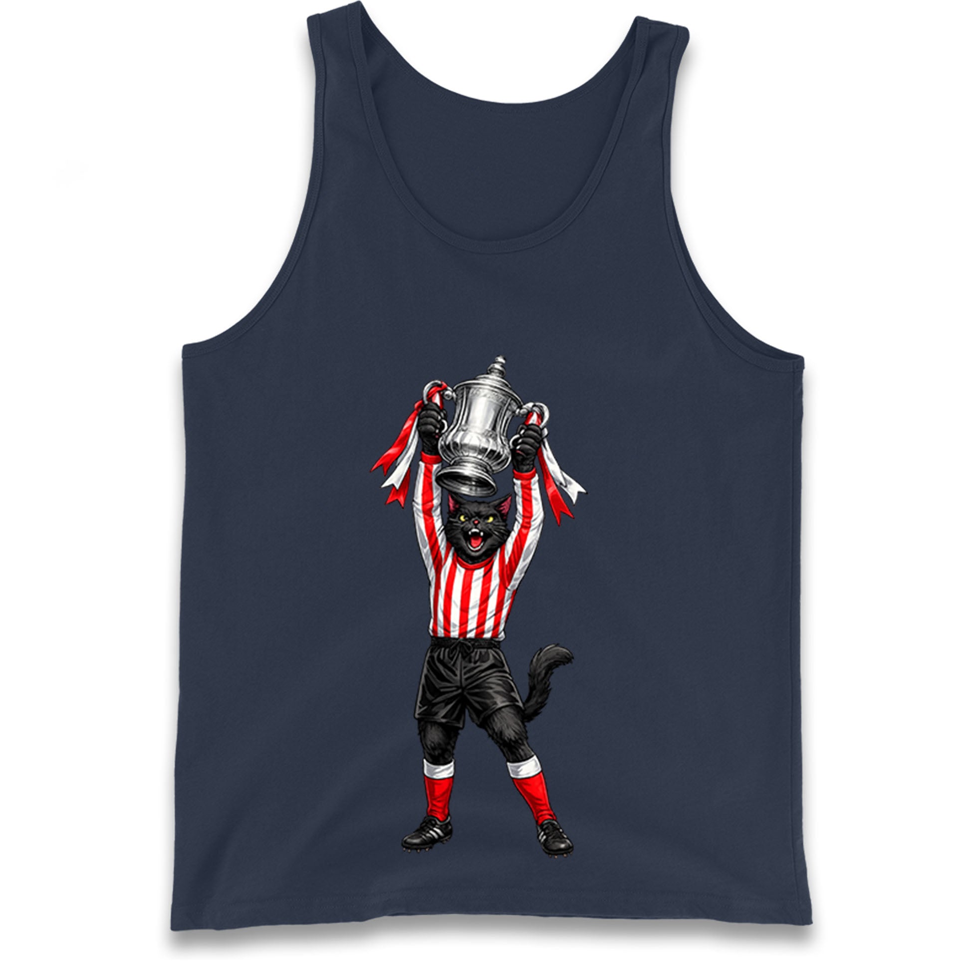 Retro Sunderland FA Cup Winners 1972-1973 Tank Top