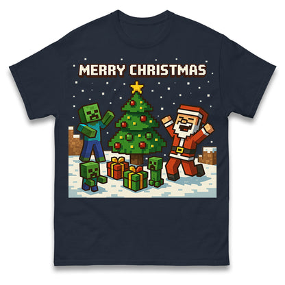 Minecraft Christmas T Shirt