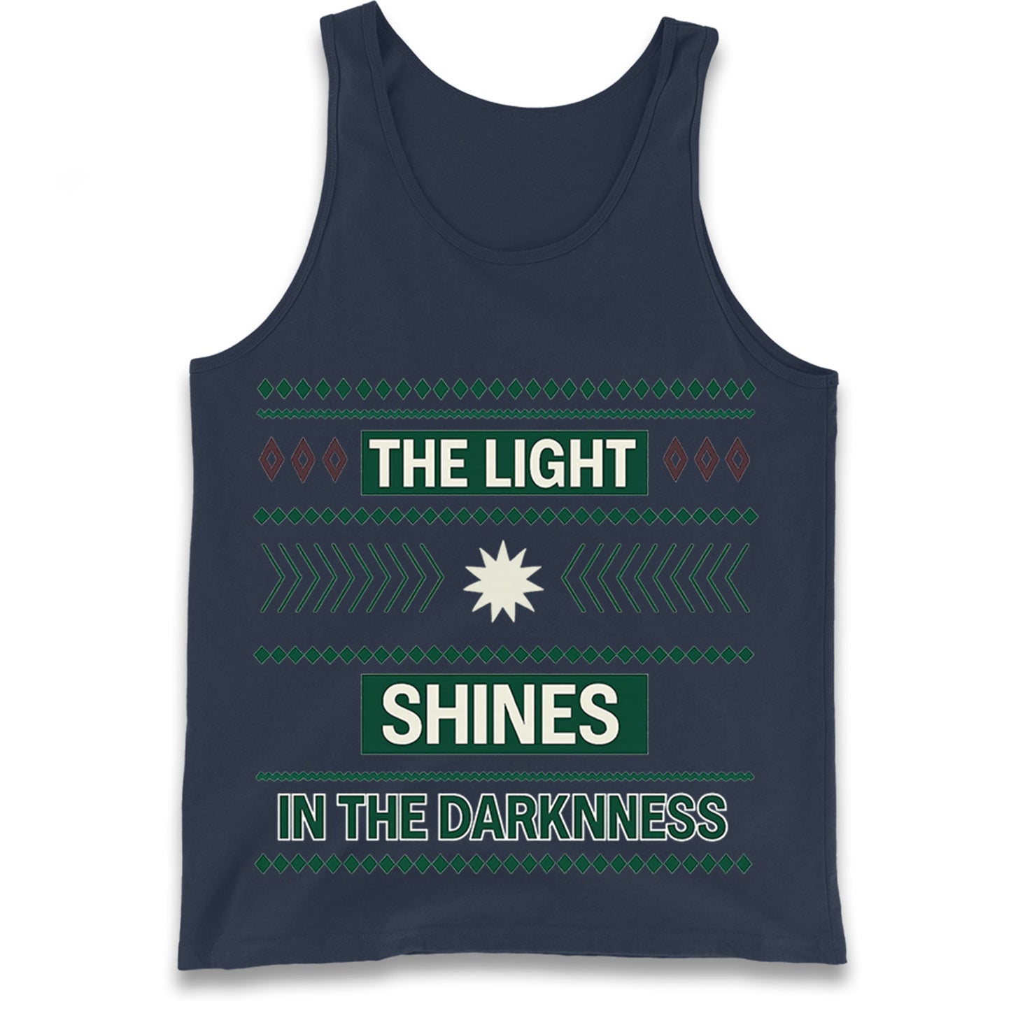 The Light Shines in the Darkness Tank Top