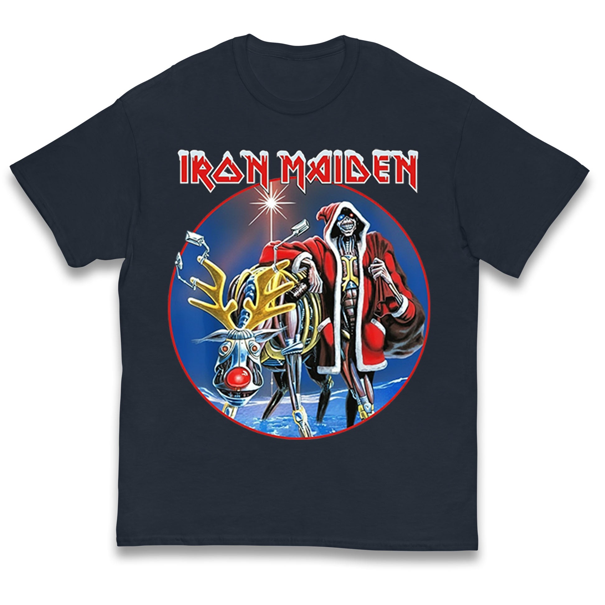 Iron Maiden Christmas Kids T Shirt