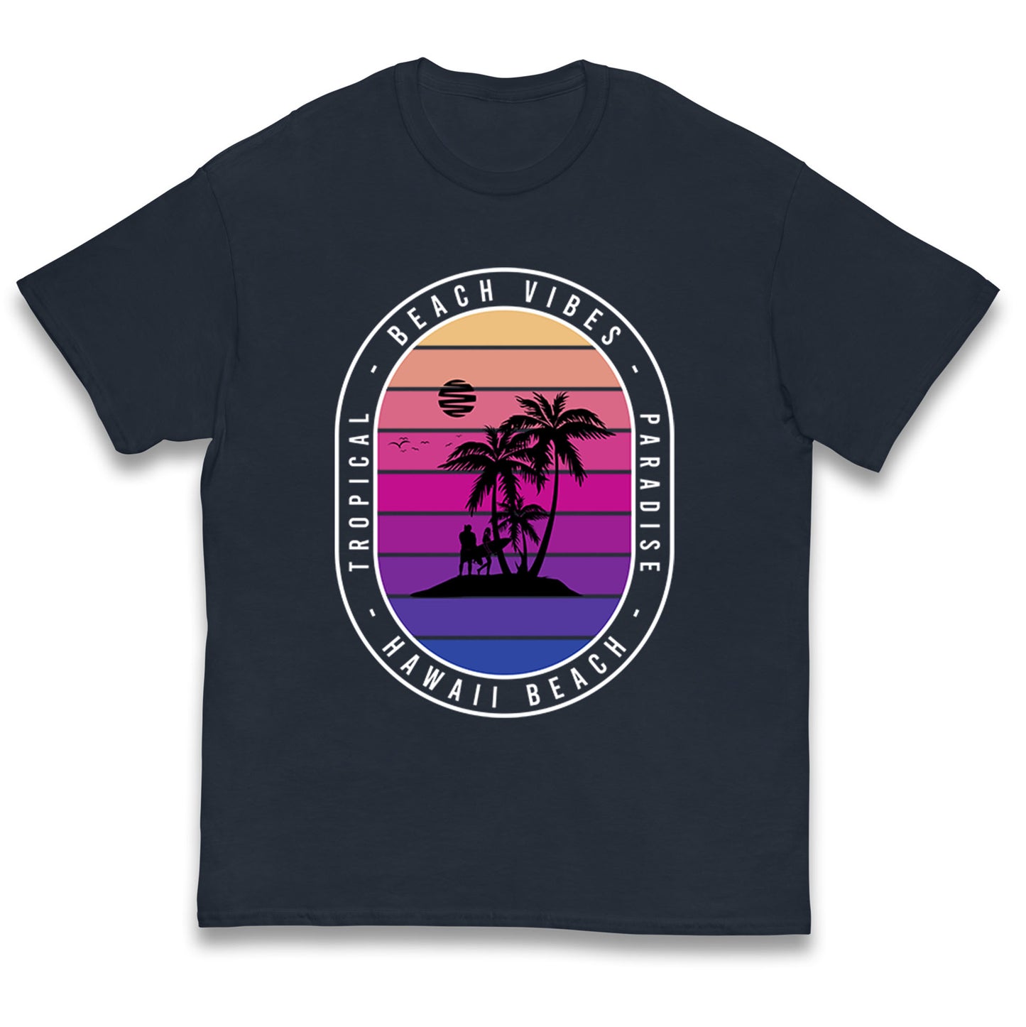 Hawaii Beach Kids T Shirt