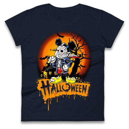 Mickey Mouse Haunted Halloween t shirt
