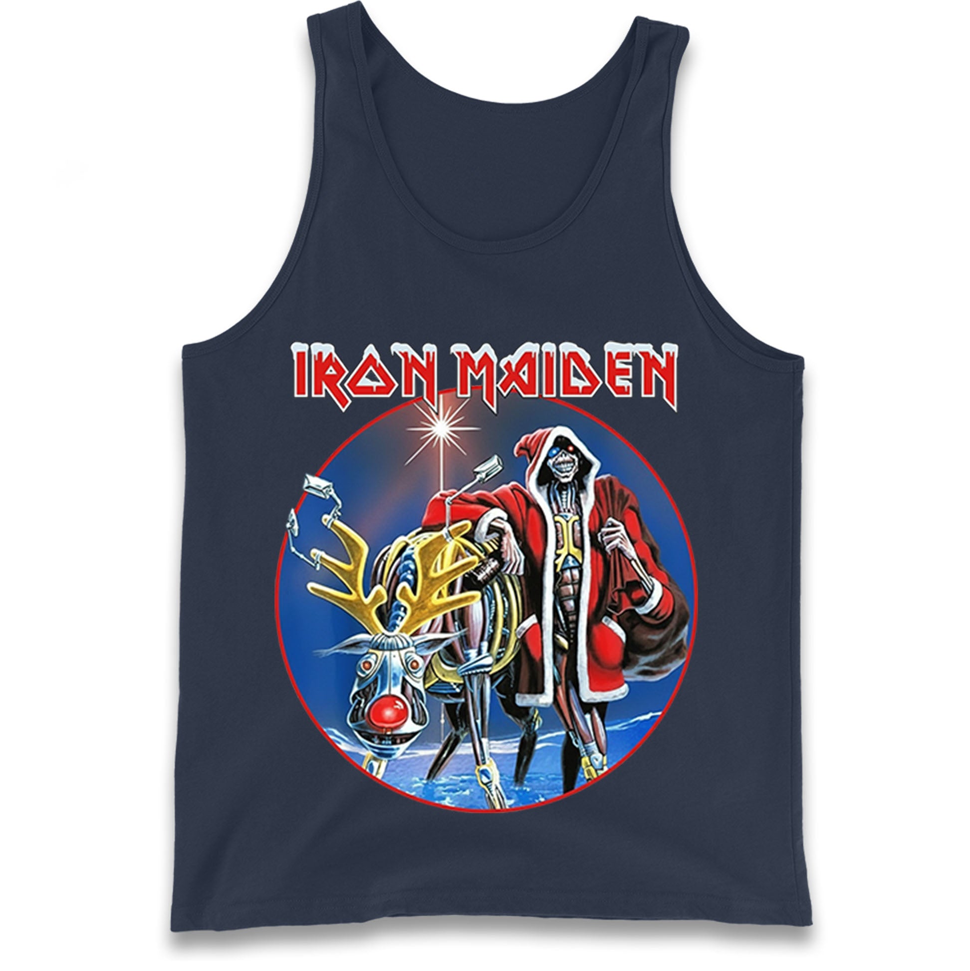 Iron Maiden Christmas Tank Top