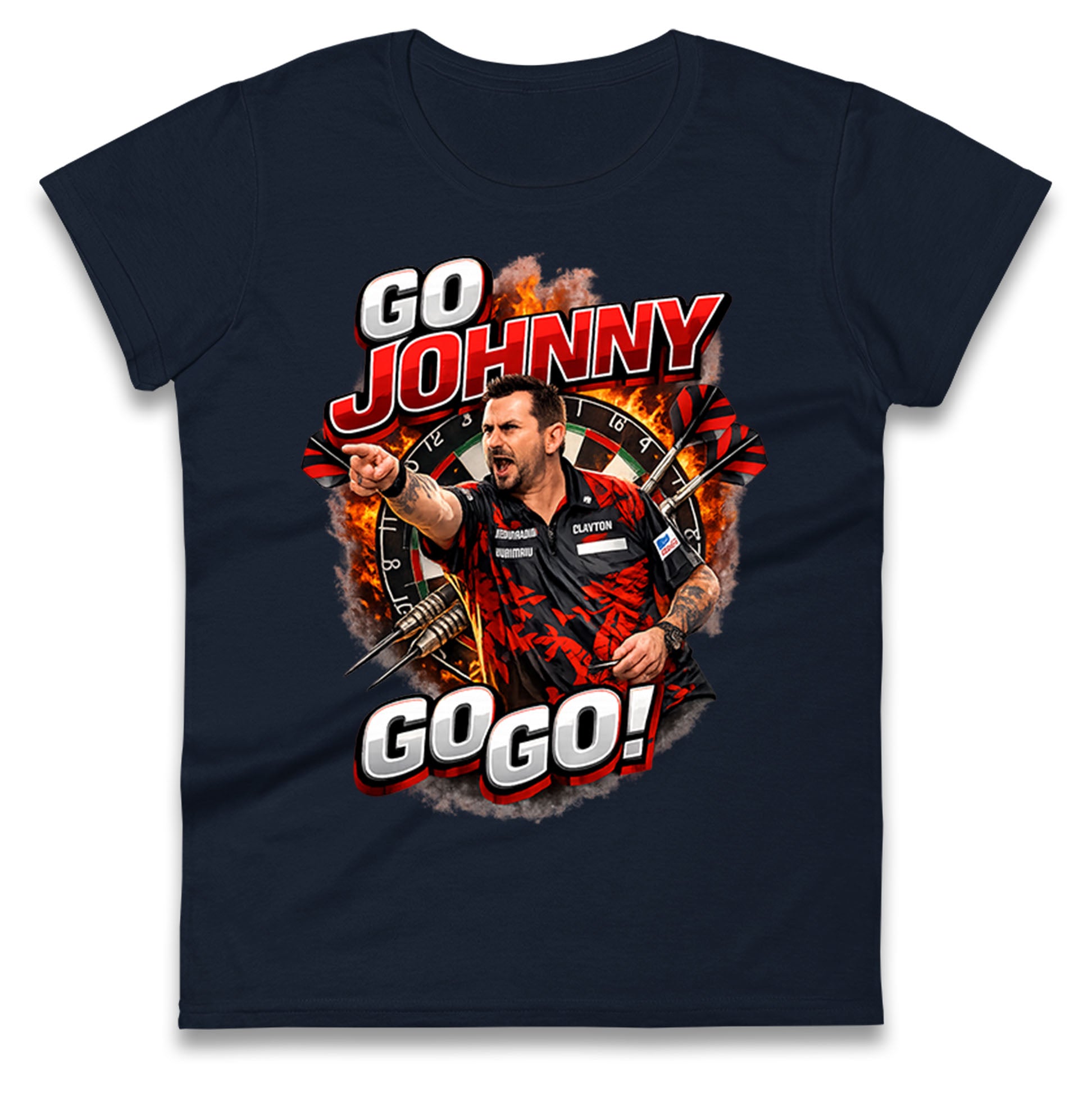 Johnny Clayton Ladies T Shirt