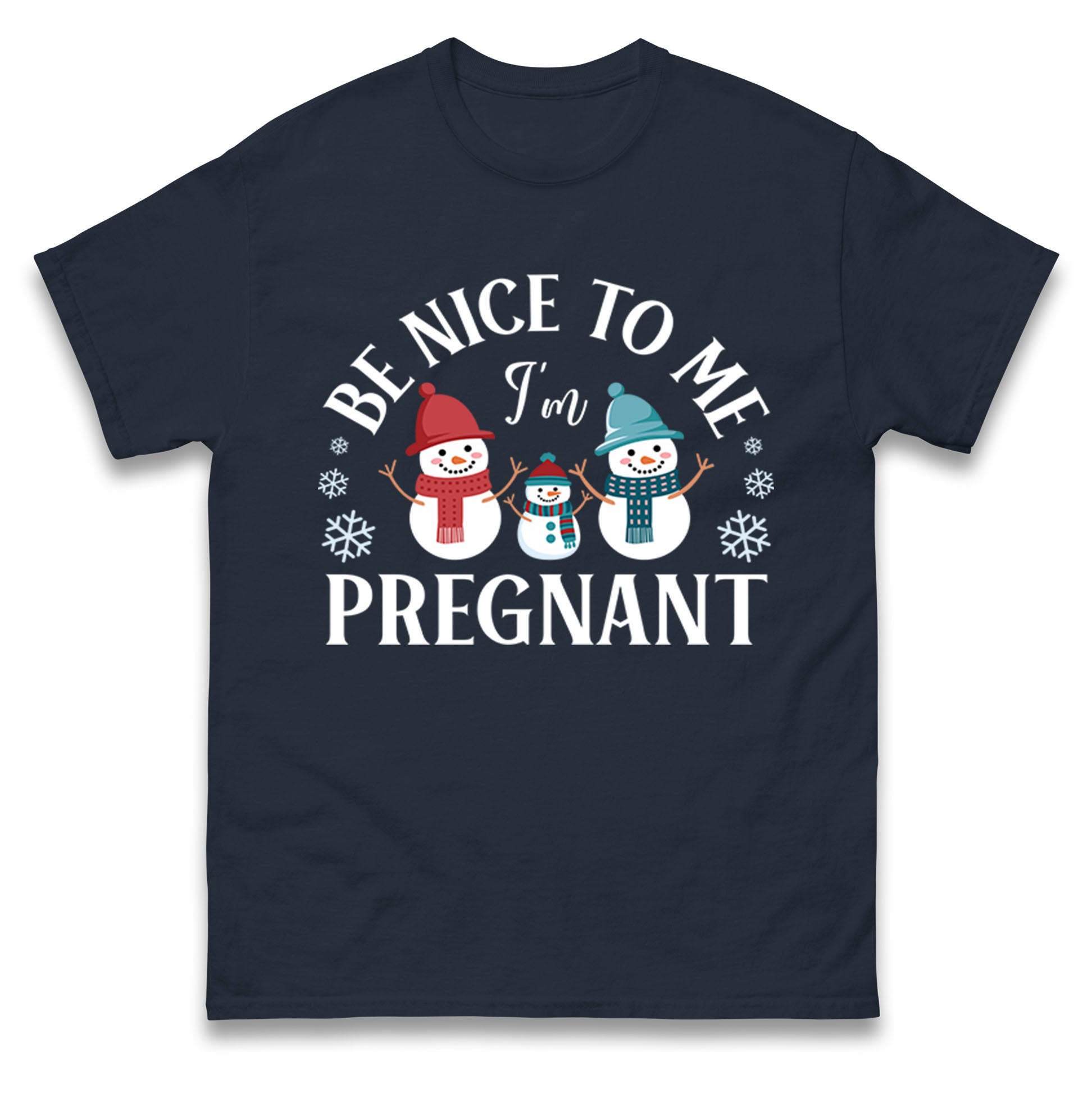 Pregnant At Christmas T Shirt