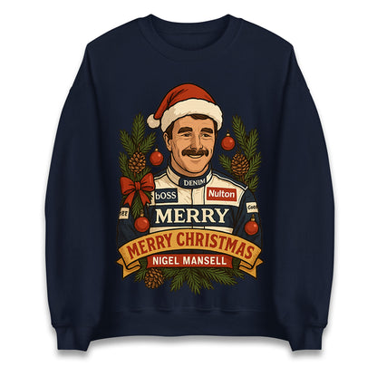 Nigel Mansell Christmas Jumper