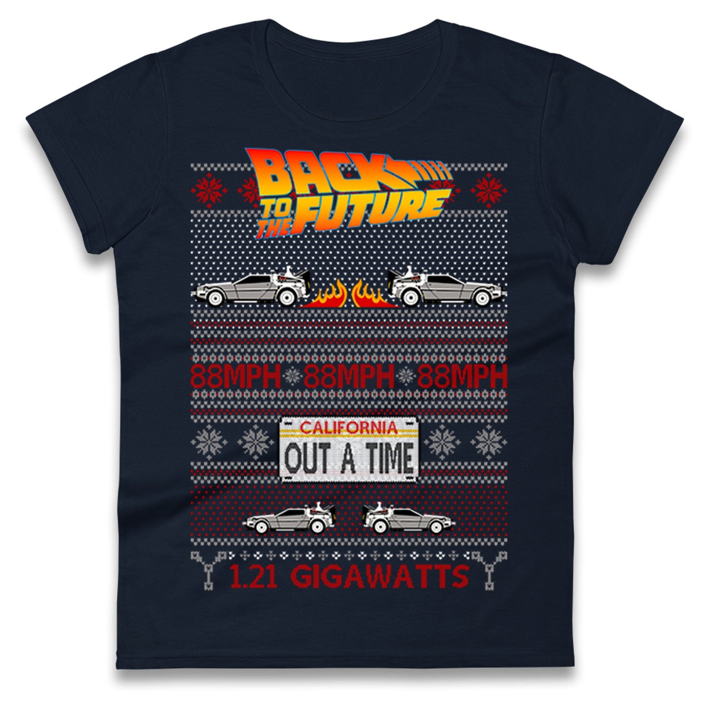 Delorian Ladies T Shirt