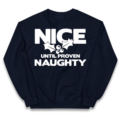 Naughty list Kids Jumper