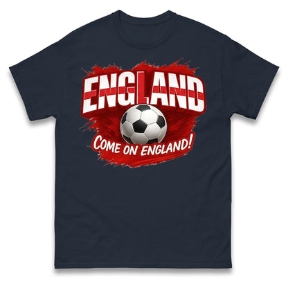 England Retro World Cup T Shirt
