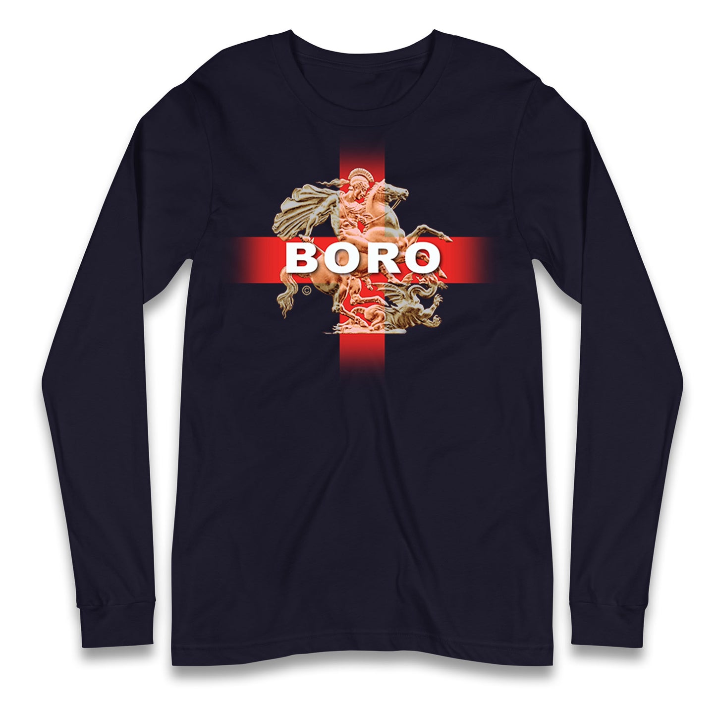 Middlesbrough England Football Longsleeve T Shirt