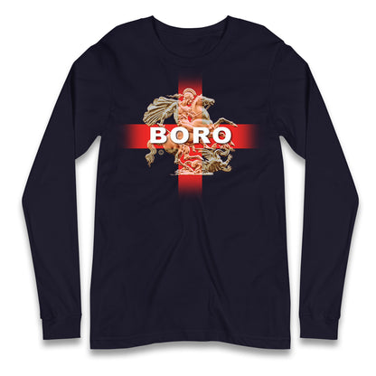Middlesbrough England Football Longsleeve T Shirt