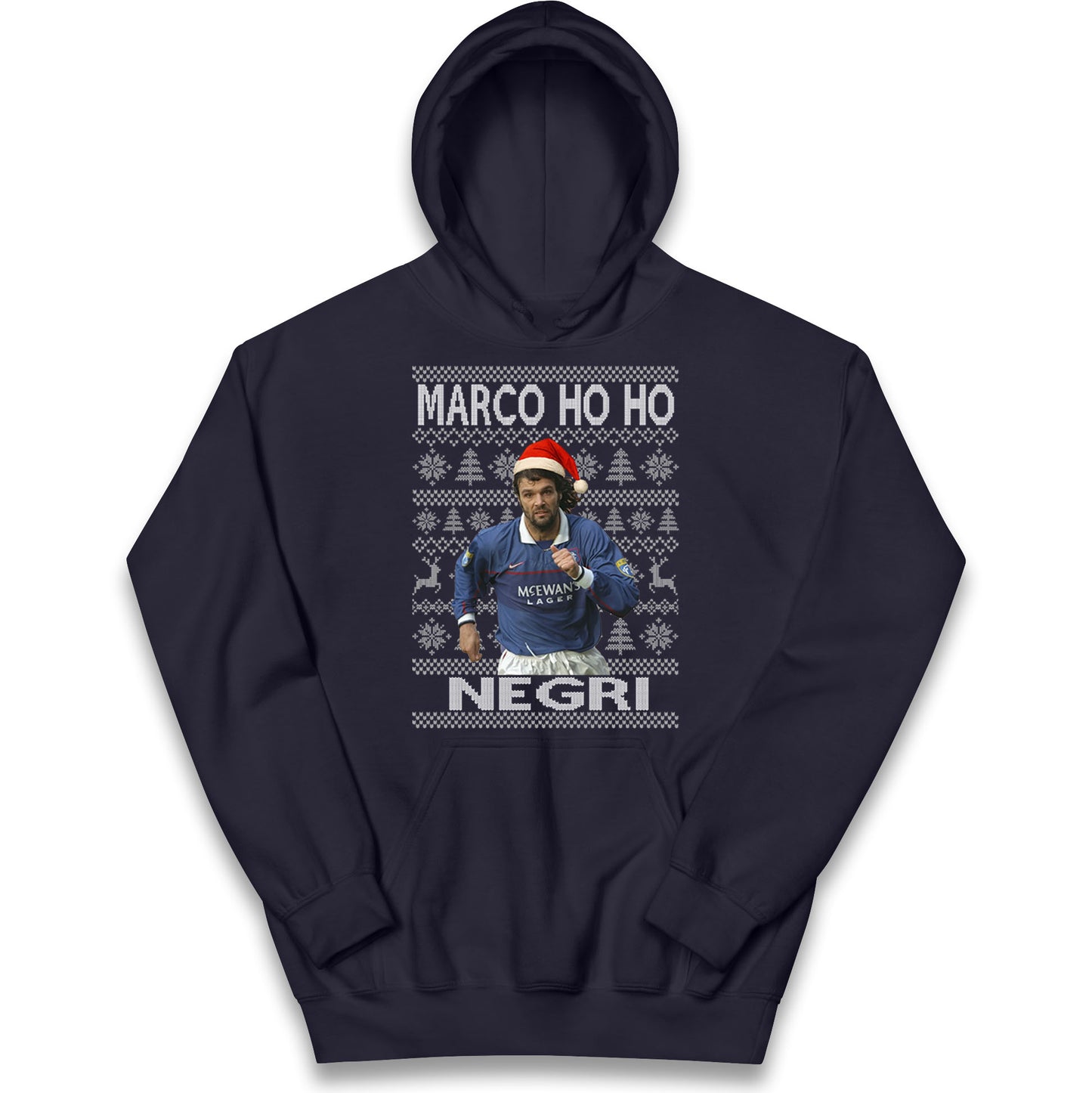 Rangers FC Christmas Kids Hoodie 