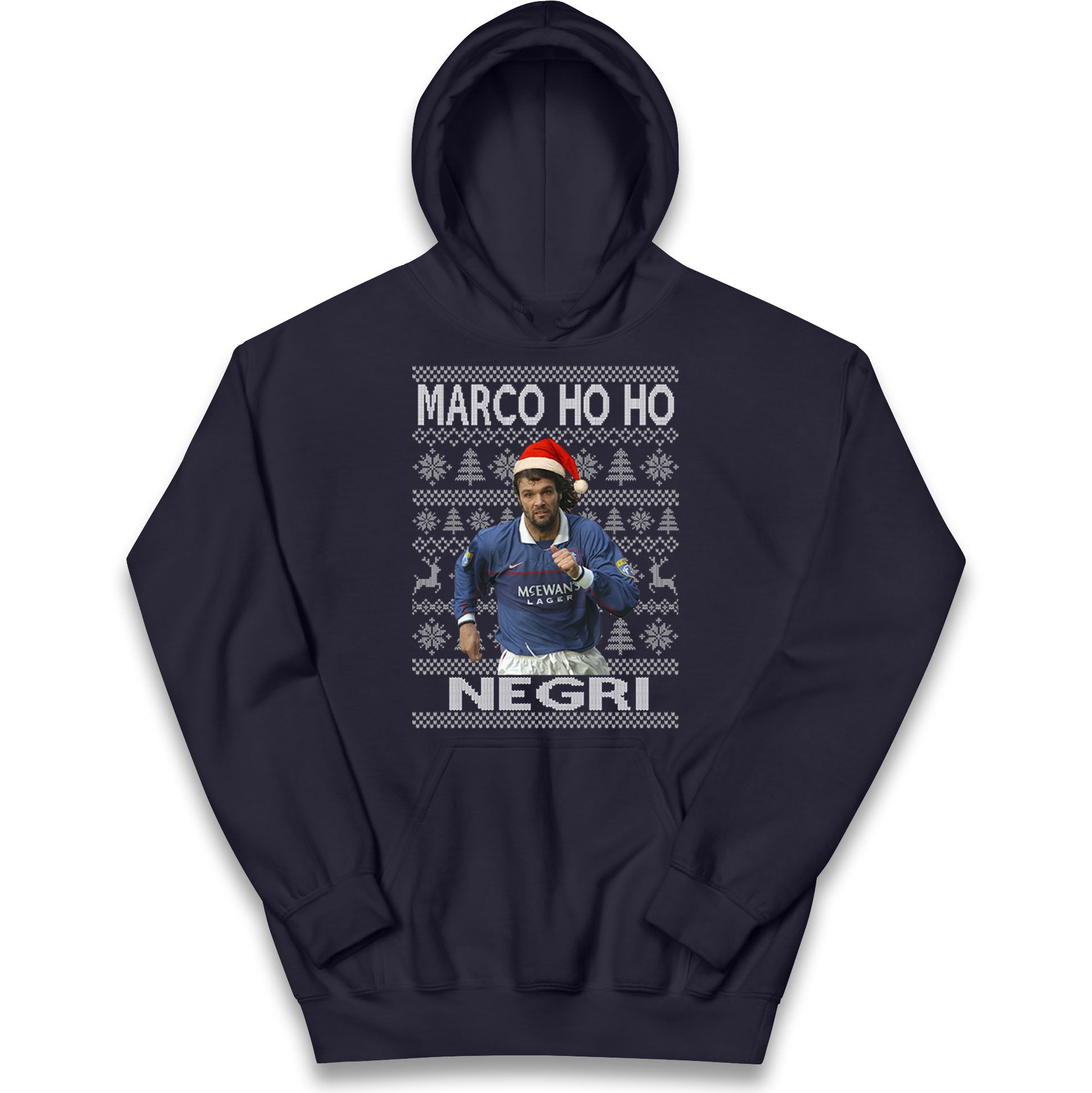 Rangers FC Christmas Kids Hoodie 