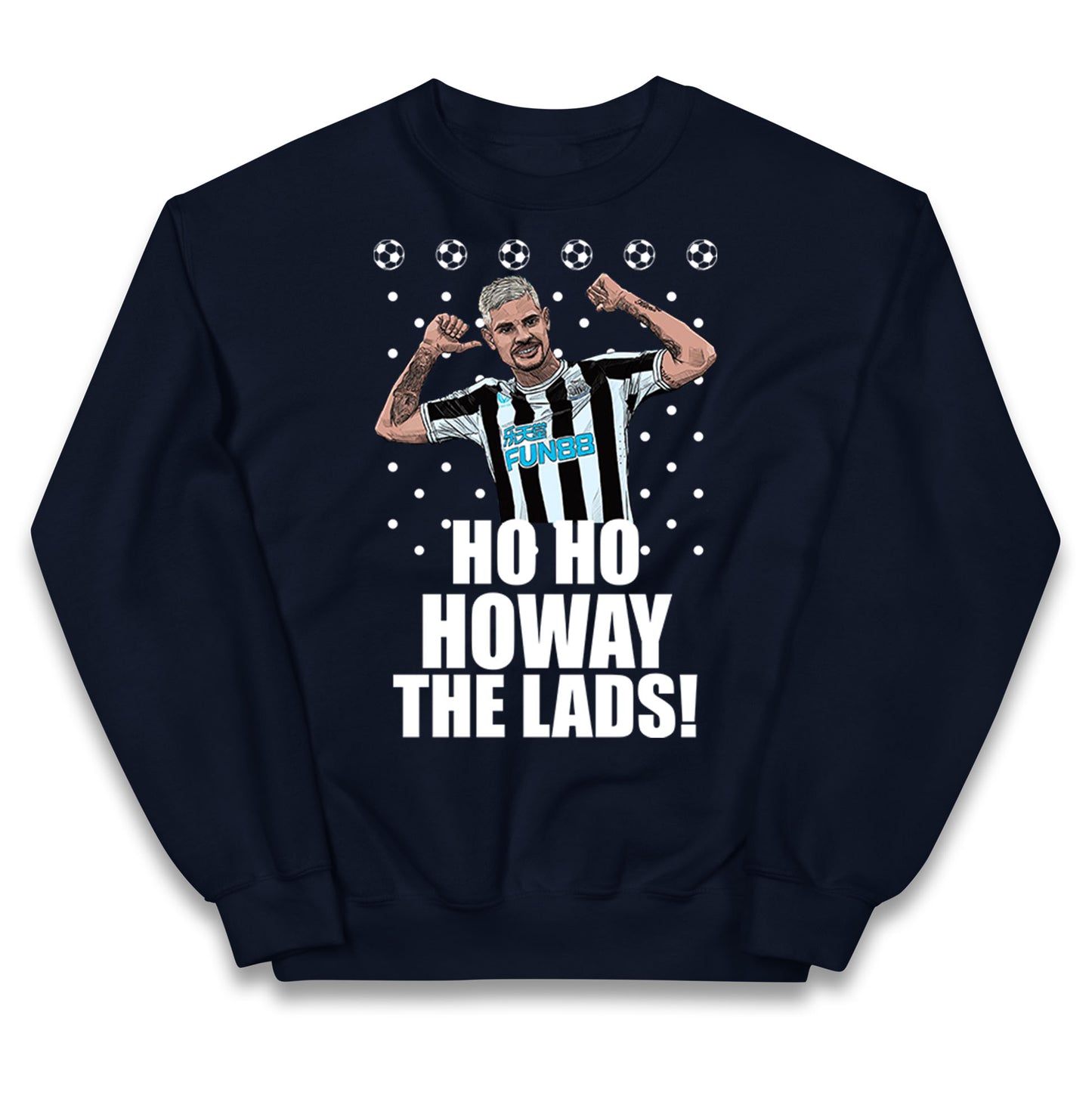 bruno guimaraes christmas jumper