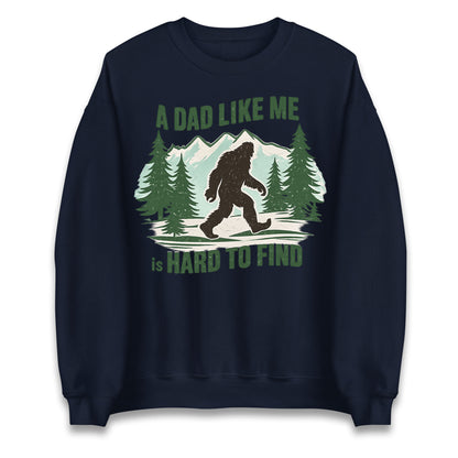Retro Funny Bigfoot Dad Jumper
