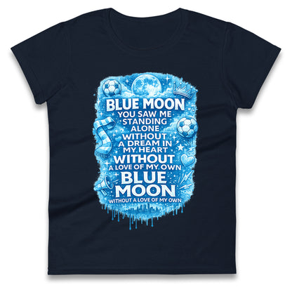 Manchester City Blue Moon Ladies T Shirt