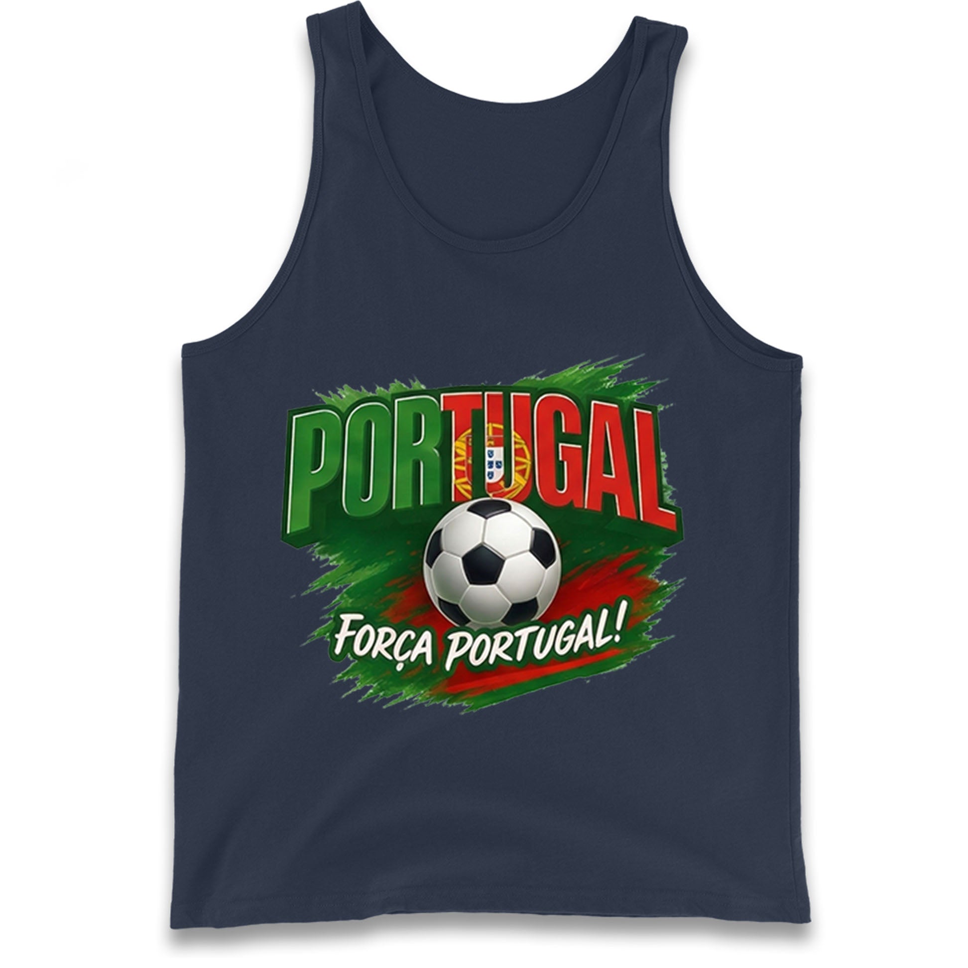 Portugal Retro World Cup Tank Top