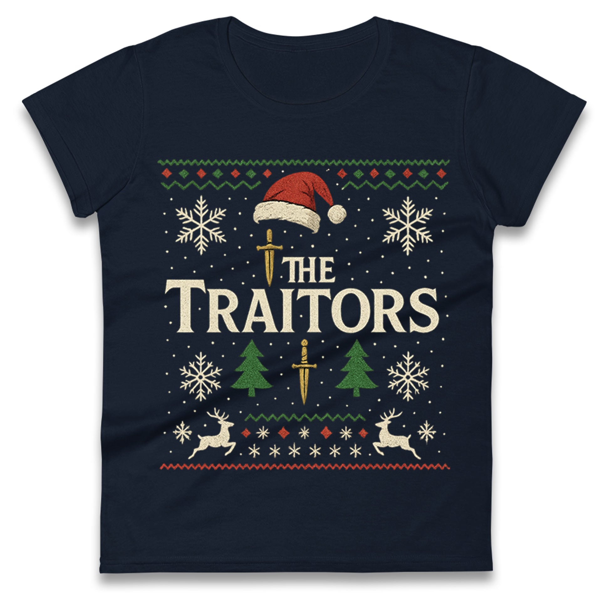 The Traitors Christmas Ladies T Shirt