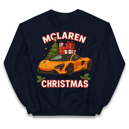 McLaren Christmas Kids Jumper