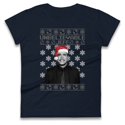 chris kamara christmas womens t shirt