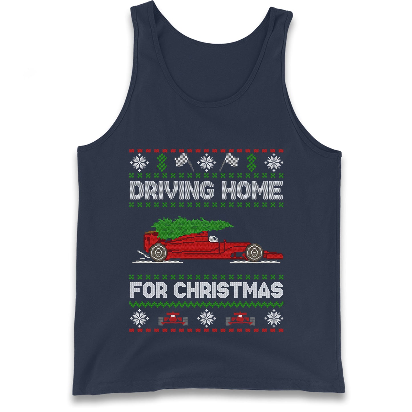 F1 Christmas Tank Top