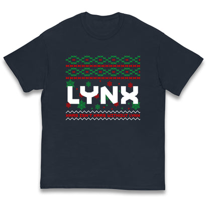 Lynx Christmas Kids T Shirt