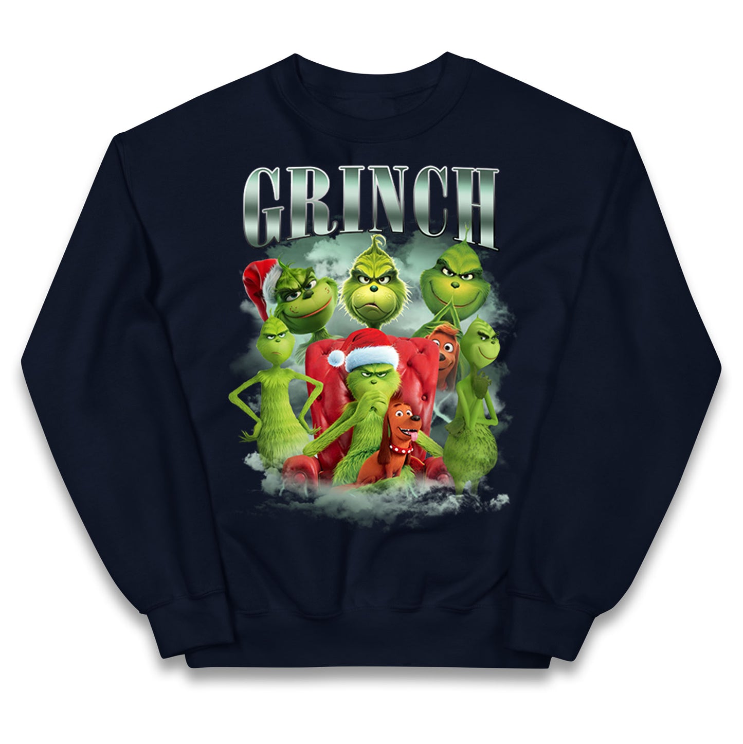 grinch christmas kids jumper