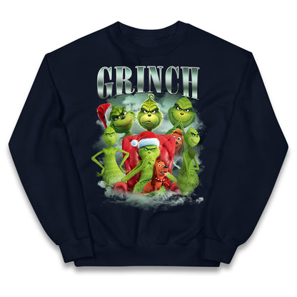 grinch christmas kids jumper