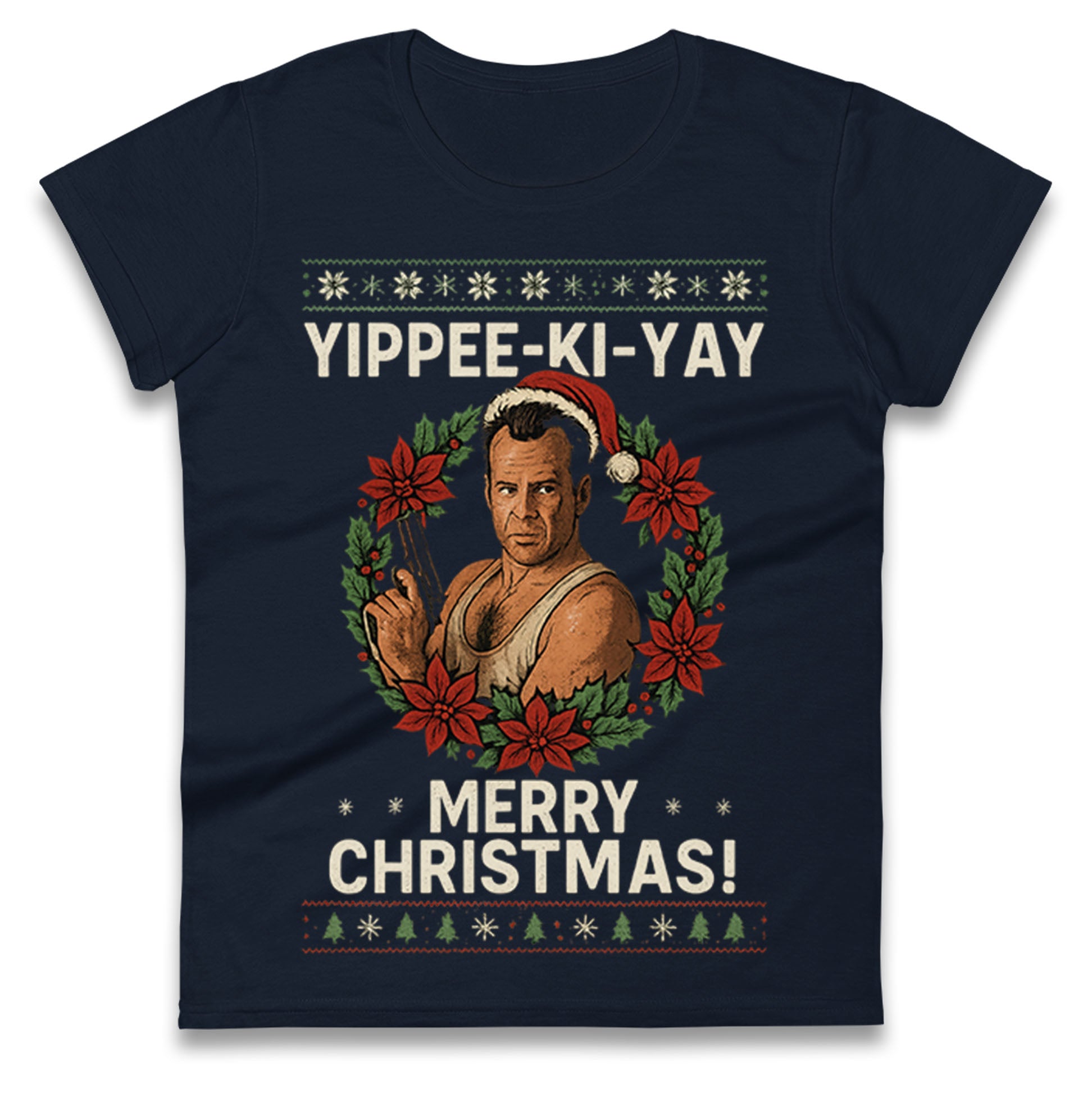 Yippee-Ki-Yay Die Hard Ladies T Shirt