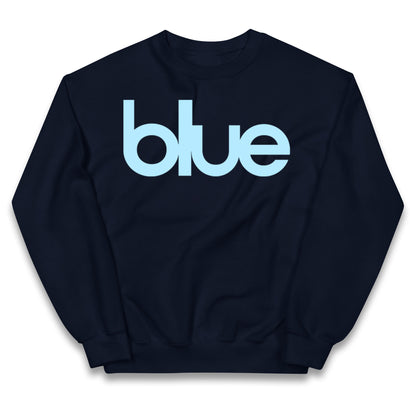 Blue Blur Robbie Williams Kids Jumper