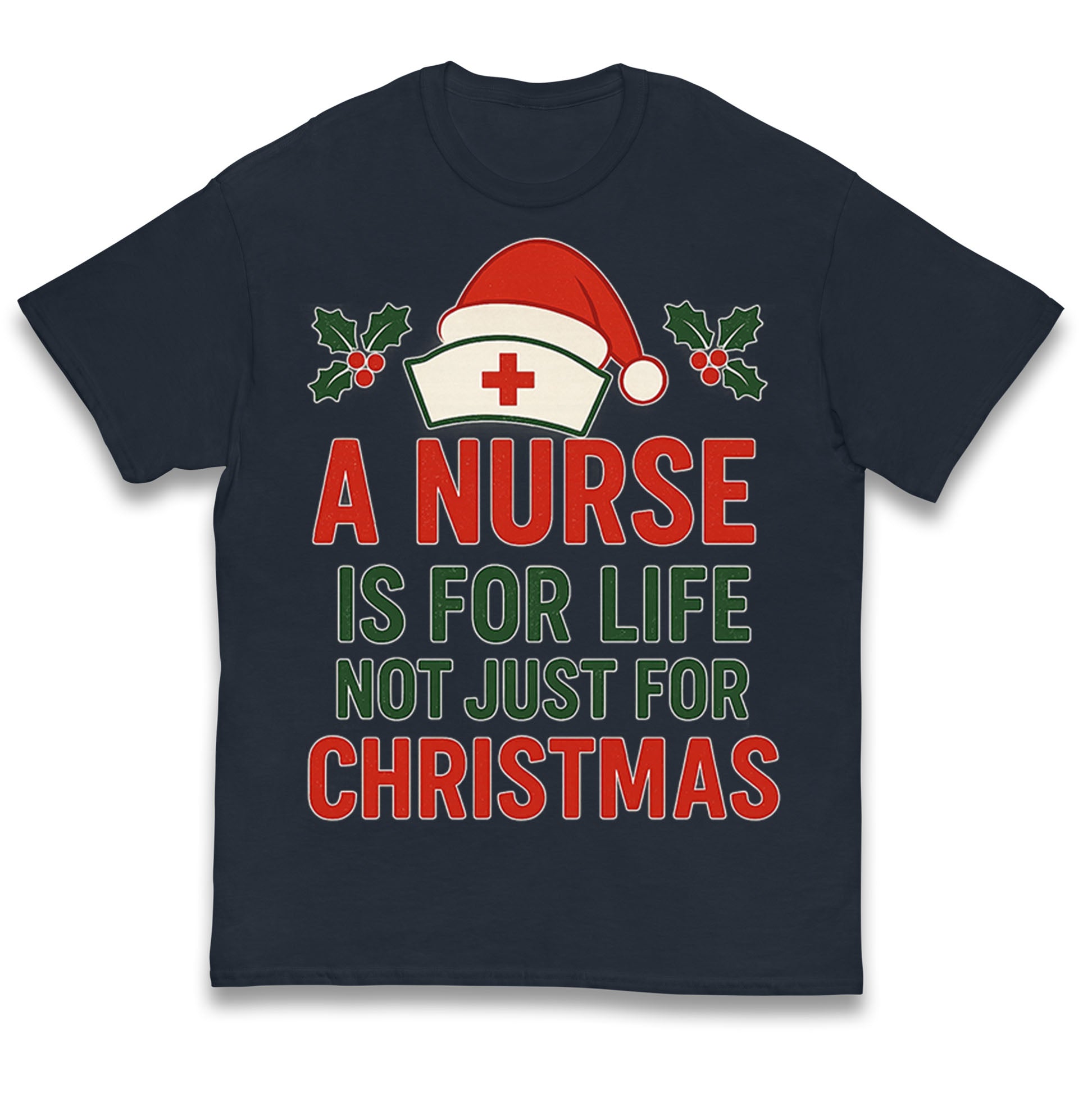 Nursing Christmas Kids T Shirt