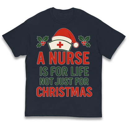 Nursing Christmas Kids T Shirt