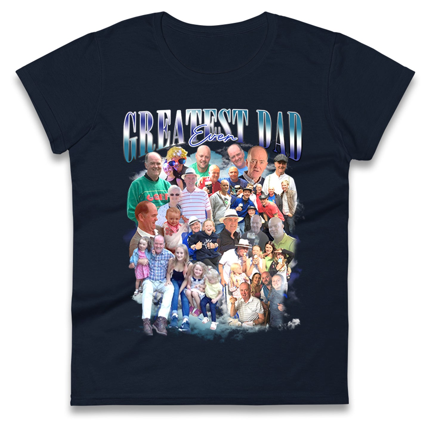 Fathers Day Personalised Ladies T Shirt