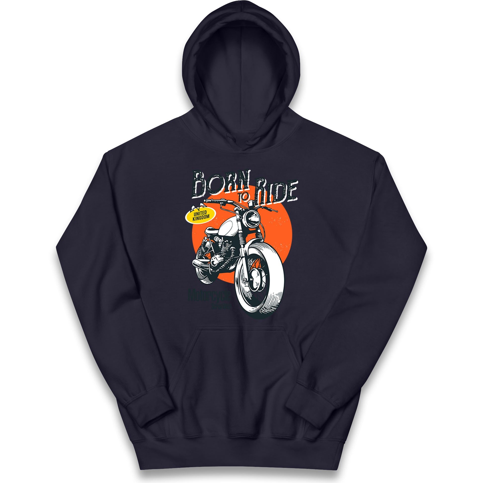 Born To Ride UK Kids Hoodie