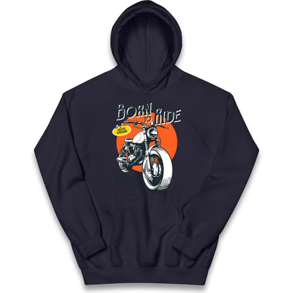 Born To Ride UK Kids Hoodie