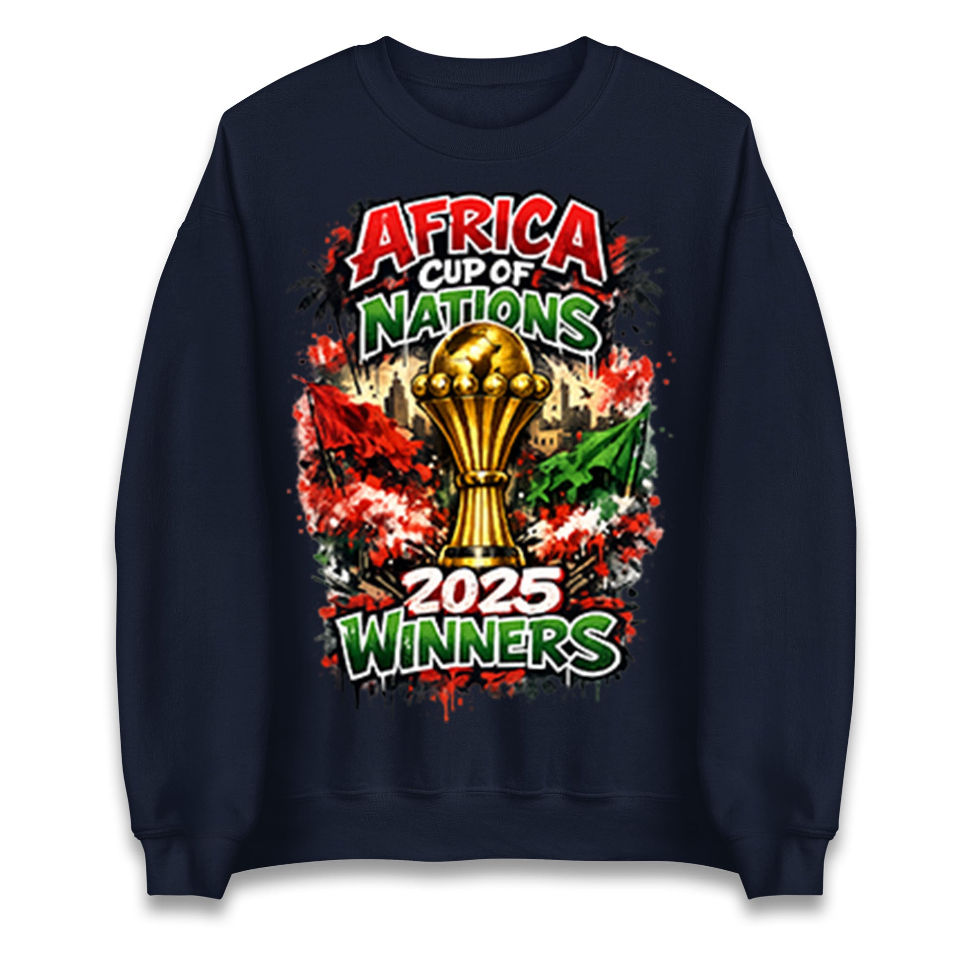 Morocco Africa Cup Of Nations Winners 2025 Jumper