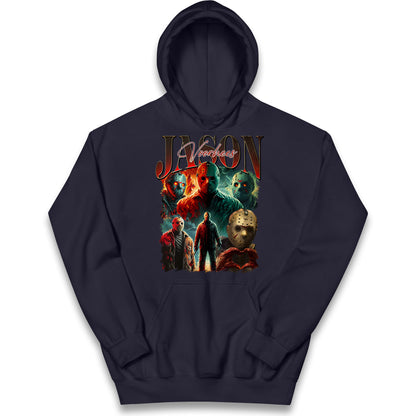 Jason voorhees Bootleg Halloween Kids Hoodie