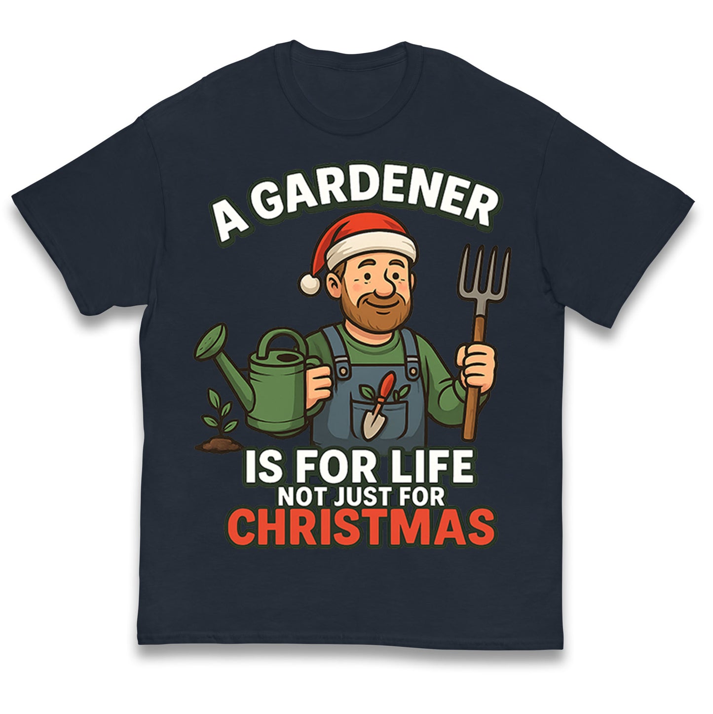 Gardener Christmas Kids T Shirt