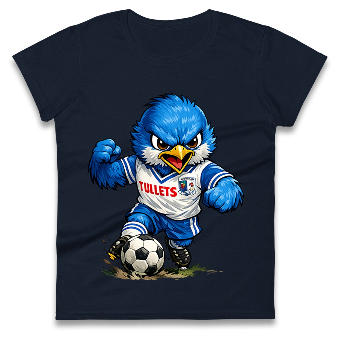 Barrow AFC Football Ladies T Shirt