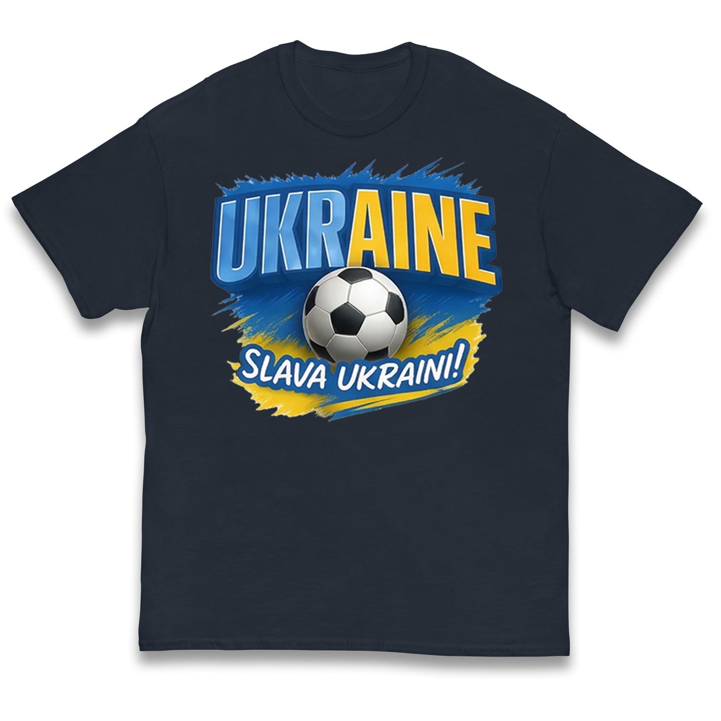 Ukraine Retro World Cup Kids T Shirt