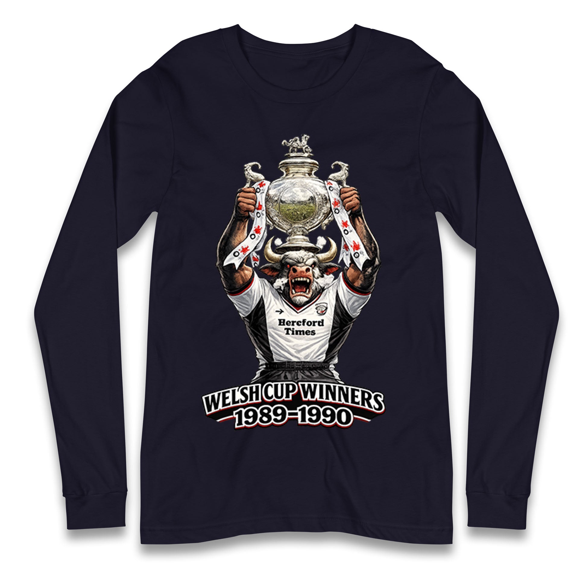 Classic Hereford United Longsleeve T Shirt