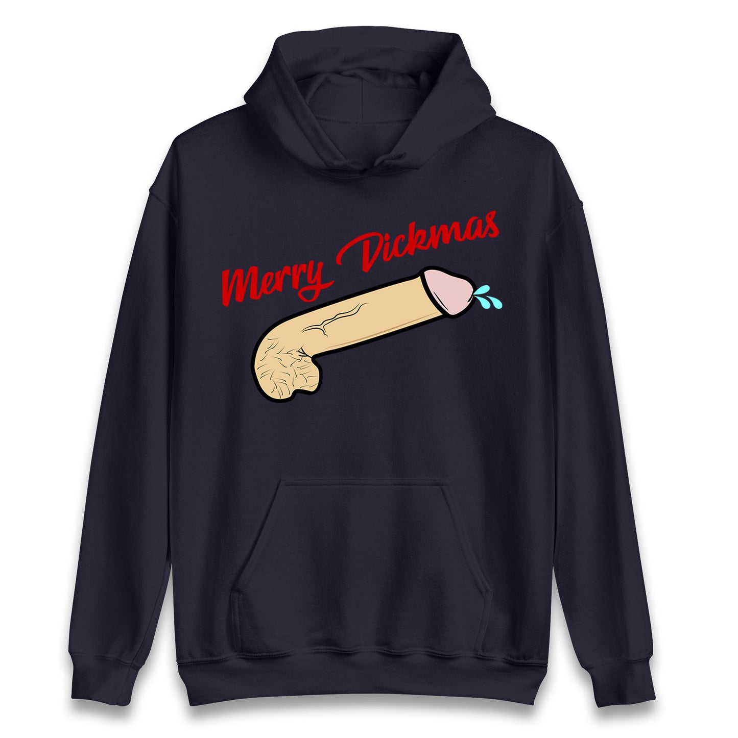 Merry Dickmas Funny Hoodie