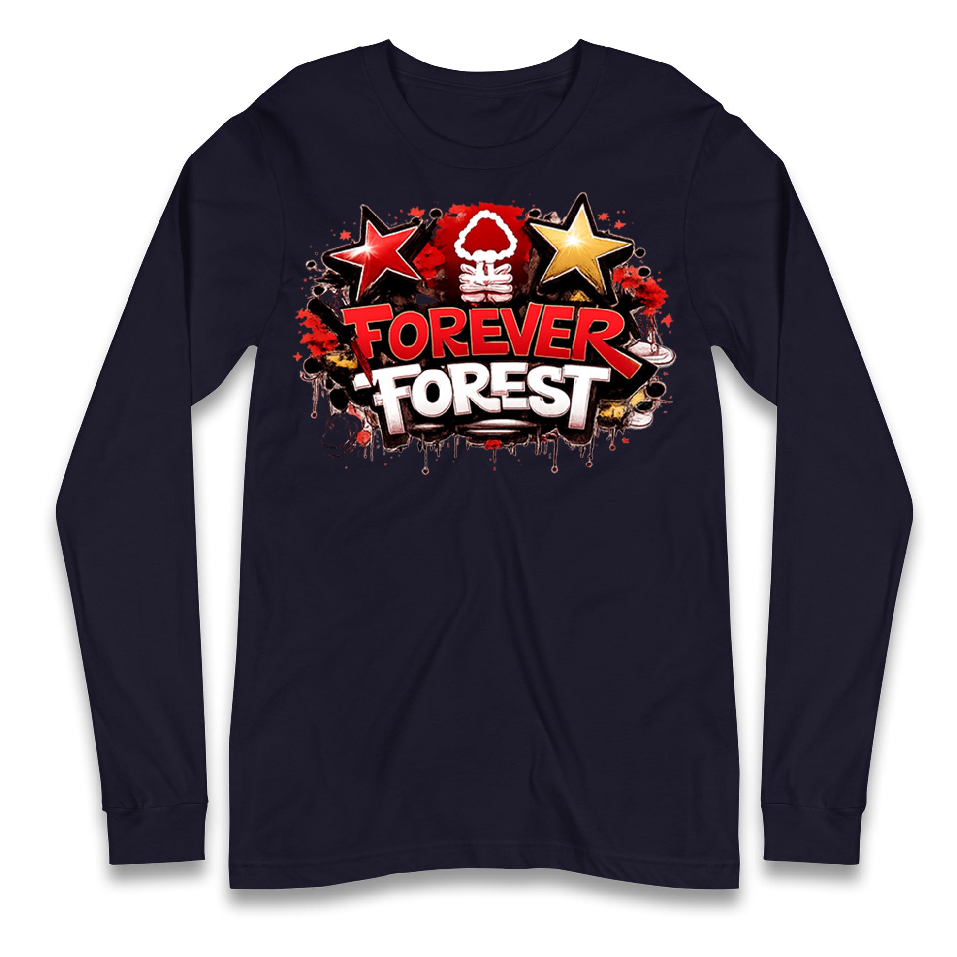 Forever Forest Football Longsleeve T Shirt