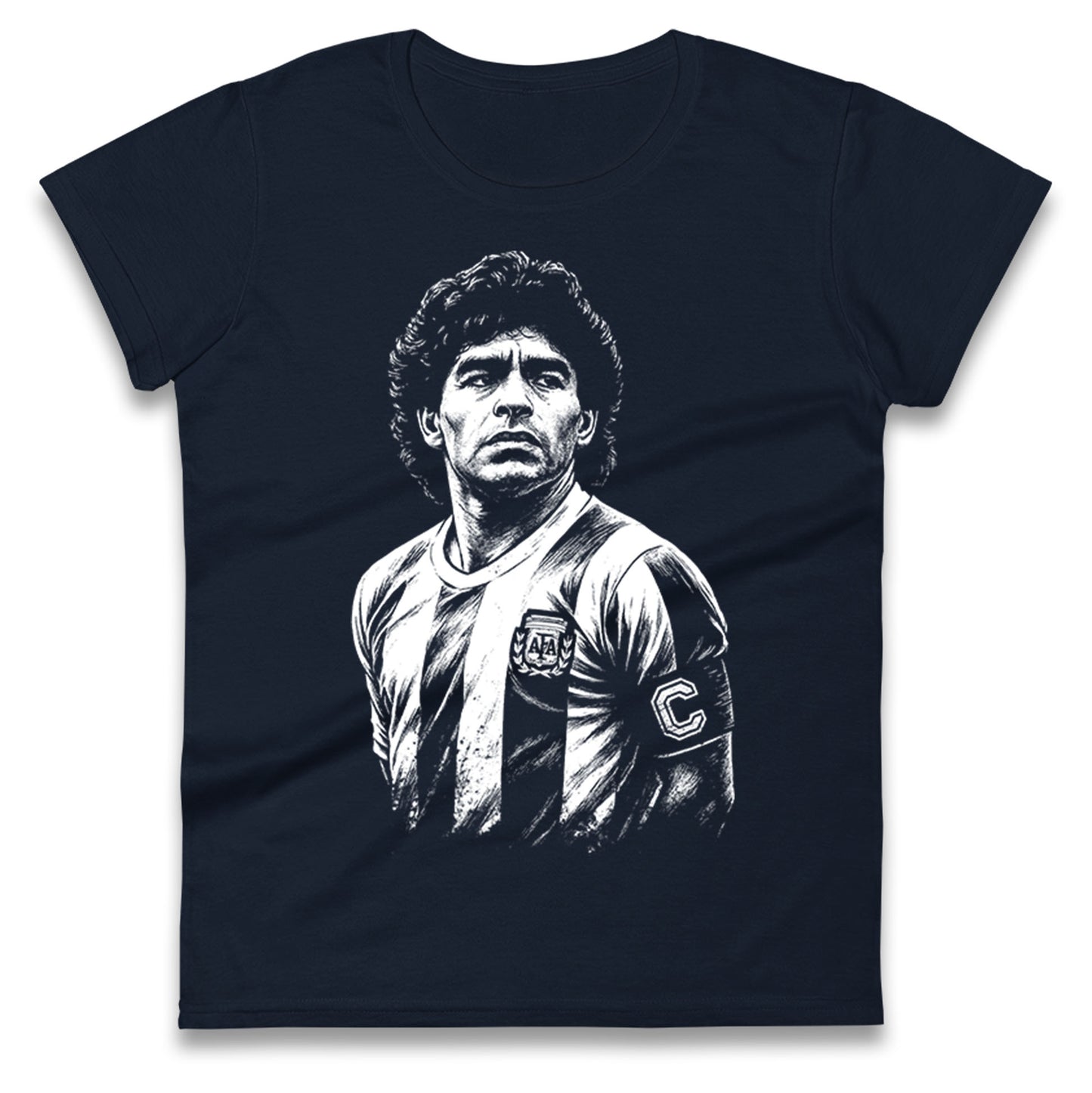Maradona Argentina Ladies T Shirt