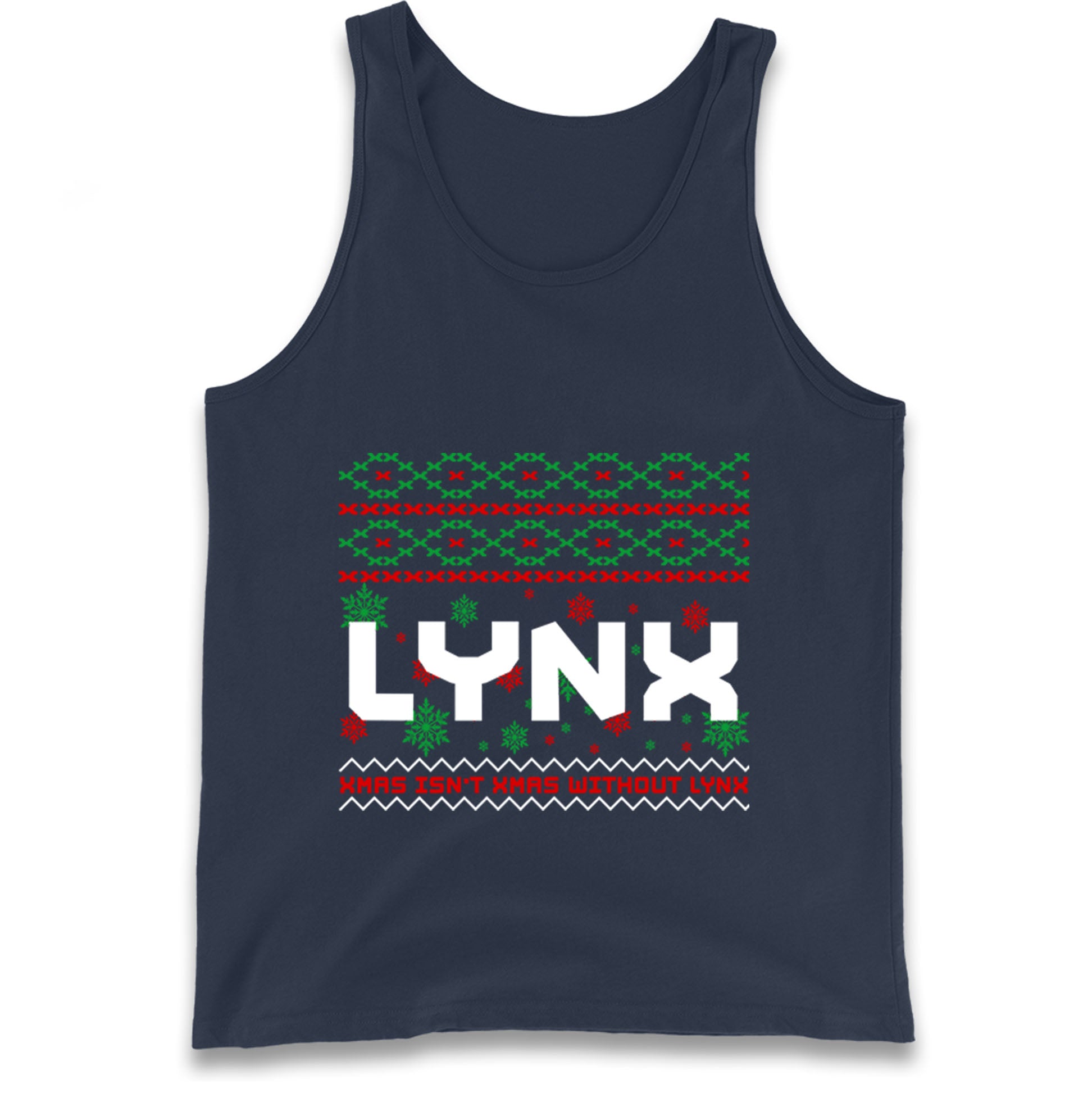 Lynx Christmas Tank Top