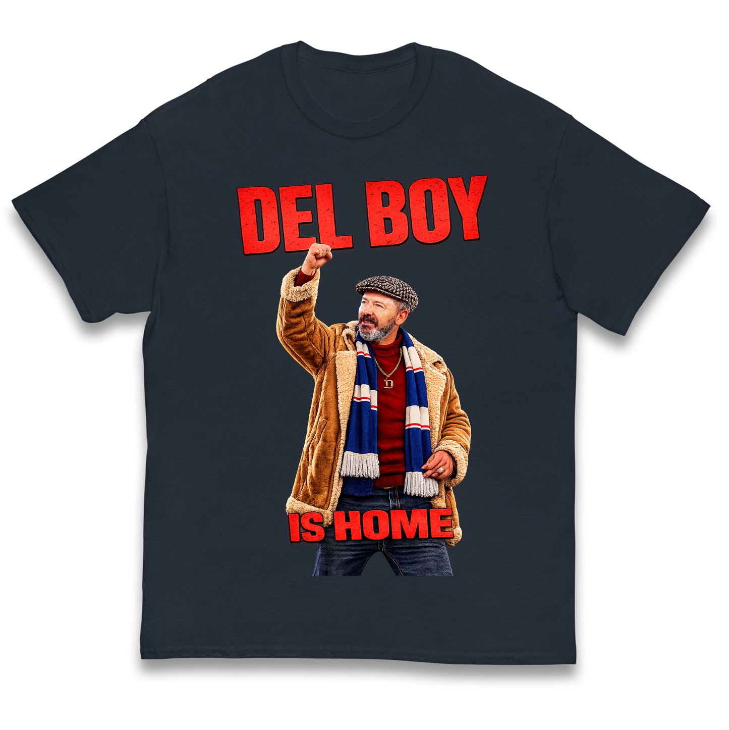 Derek McInnes Rangers Del Boy Football Kids T Shirt