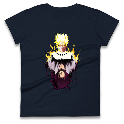 Naruto Uzumaki & Sasuke Uchiha Womens T Shirt